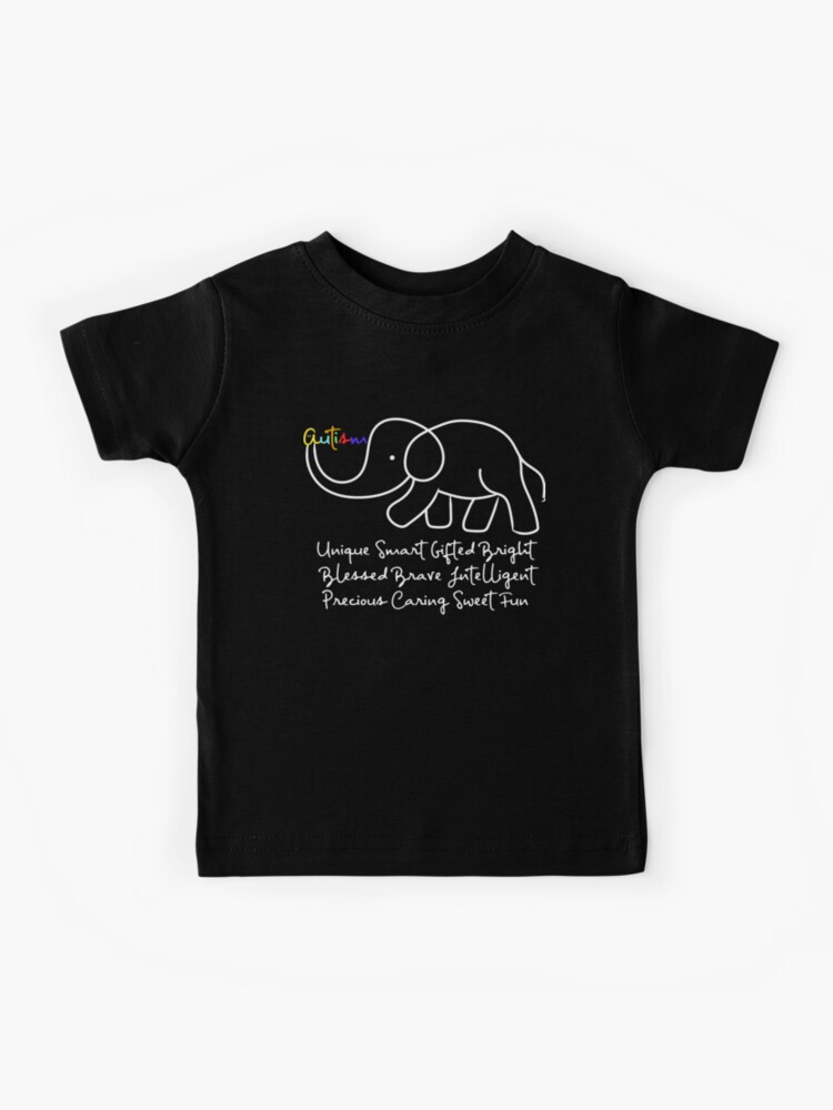 Autism Awareness Day Elephant Shirt | Animal Autism Gift Autism Awareness Day Elephant Shirt | Animal Autism Gift