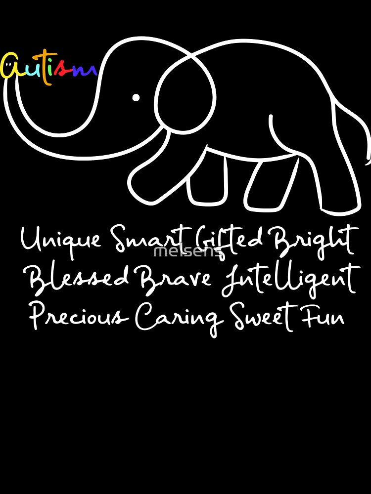 Autism Awareness Day Elephant Shirt | Animal Autism Gift Autism Awareness Day Elephant Shirt | Animal Autism Gift