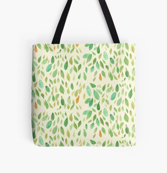 Leaves Tote bag doublé