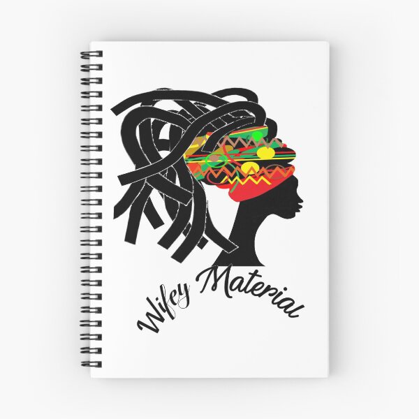 Item preview, Natural Hair T-Shirt for Black Women Wifey Material HeadWrap designed and sold by rieriecoils1.