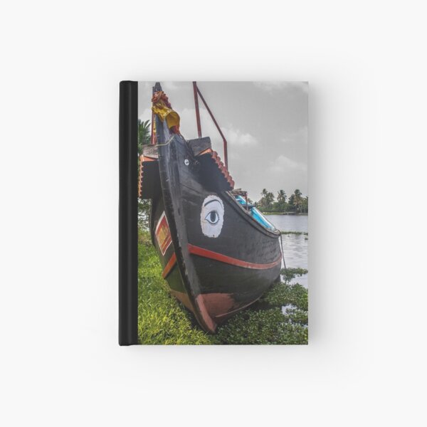 Kerala Backwaters Boat - India Hardcover Journal