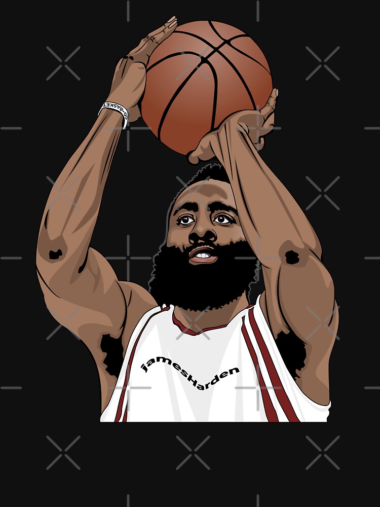 James Harden T Shirt By Sudoforart Redbubble