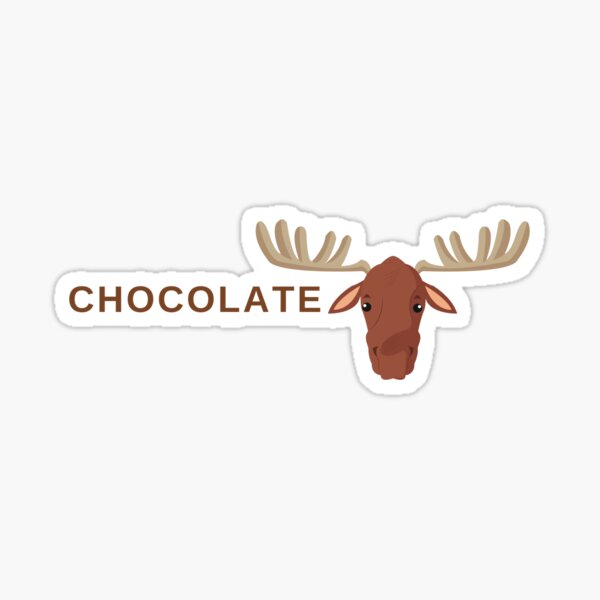 Item preview, Chocolate Mousse, the Moose designed and sold by CastleBookshelf.