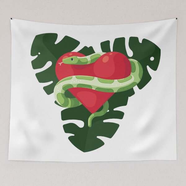 Item preview, Heart with snake designed and sold by dmir.