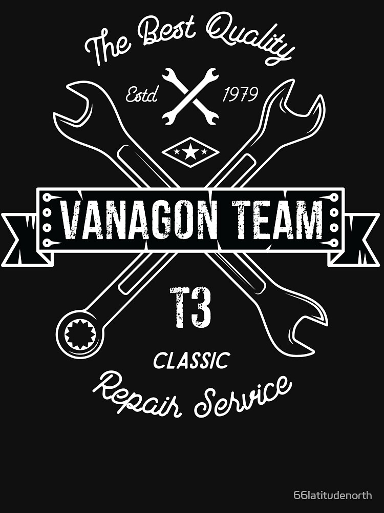 Vanagon Team T3 Repair Service Funny saying quote by 66latitudenorth