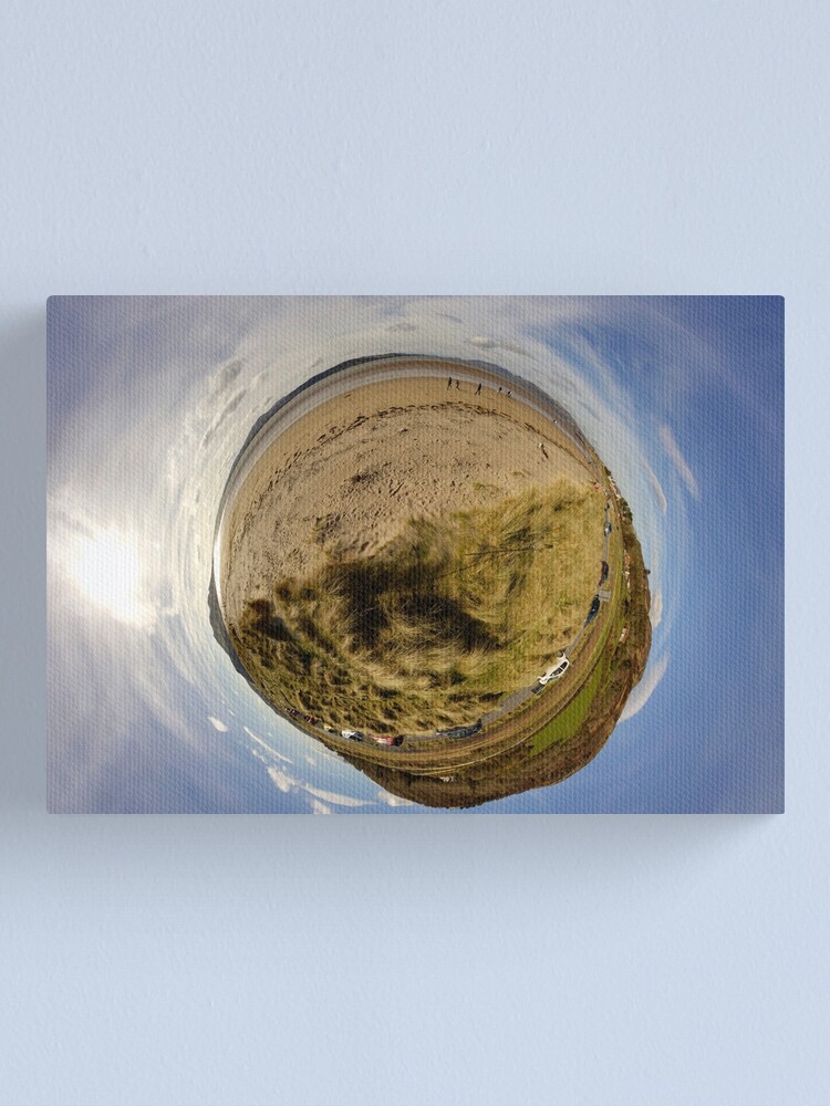 Alternate view of Lisfannon Beach, Fahan, County Donegal, Sky Out Canvas Print