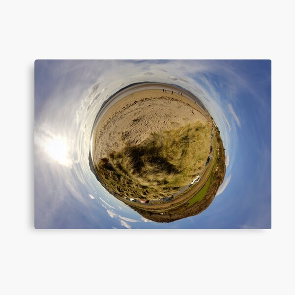Lisfannon Beach, Fahan, County Donegal, Sky Out Canvas Print