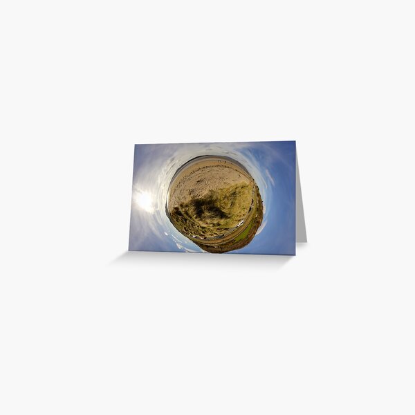 Lisfannon Beach, Fahan, County Donegal, Sky Out Greeting Card