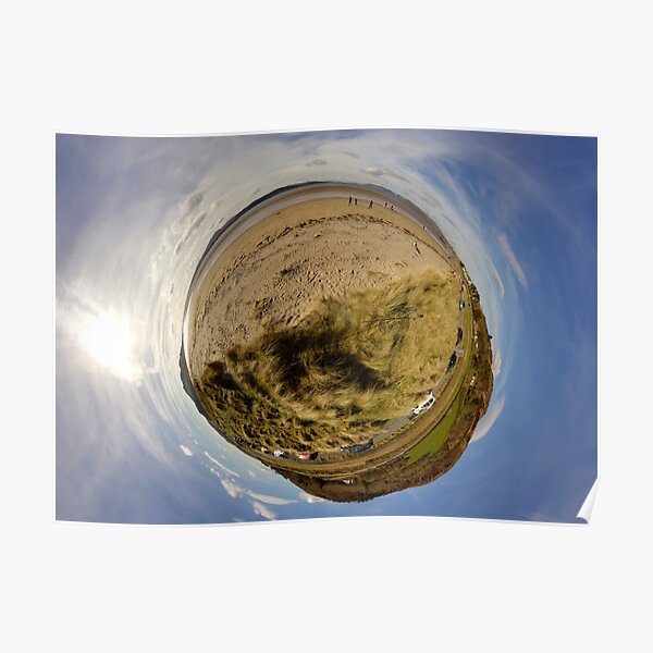 Lisfannon Beach, Fahan, County Donegal, Sky Out Poster