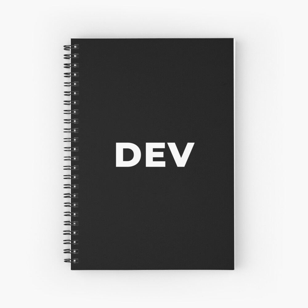 Item preview, Spiral Notebook designed and sold by developer-gifts.