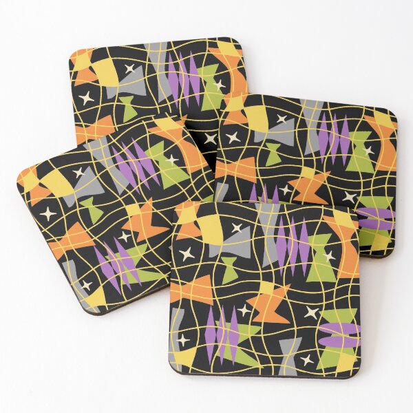 Item preview, Mid Century Modern Abstract Butterfly Composition 478 designed and sold by tonymagnerart.