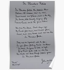 In Flanders Fields Poster