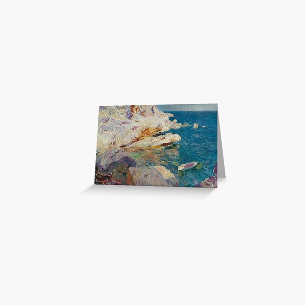 Item preview, Joaquin Sorolla y Bastida, Rocks of Javea, 1905 designed and sold by Vintage Wall Art.
