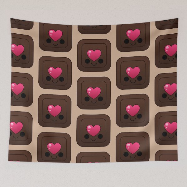 Item preview, kawaii dark chocolate designed and sold by kittybox.