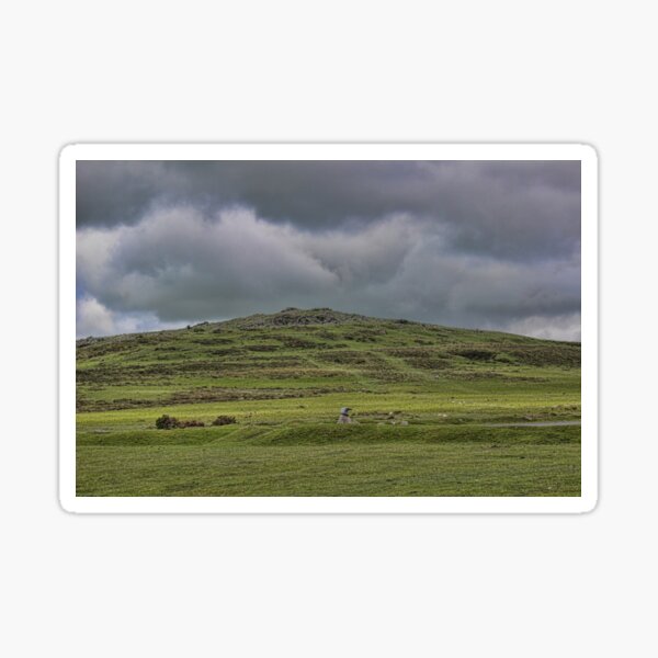 Cox Tor, Dartmoor, Devon, Sticker