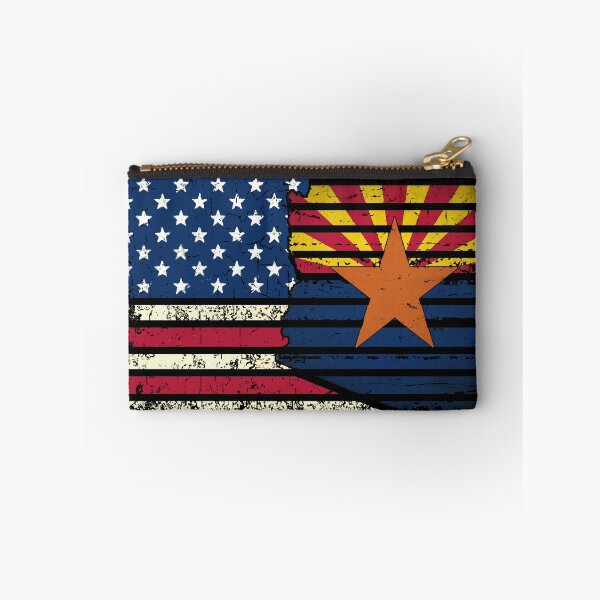 Item preview, Distressed Love Arizona USA Flag designed and sold by RiffXS.