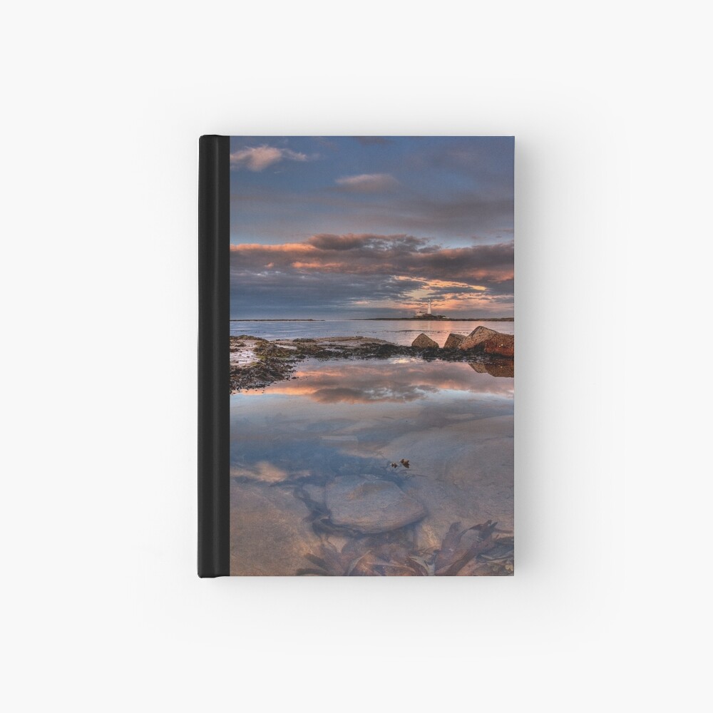 Water reflections Hardcover Journal