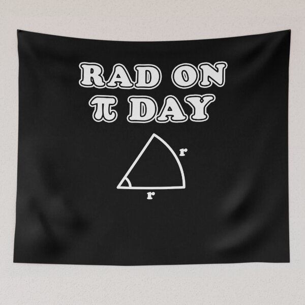 Item preview, Rad on Pi Day Radians Joke designed and sold by hadicazvysavaca.
