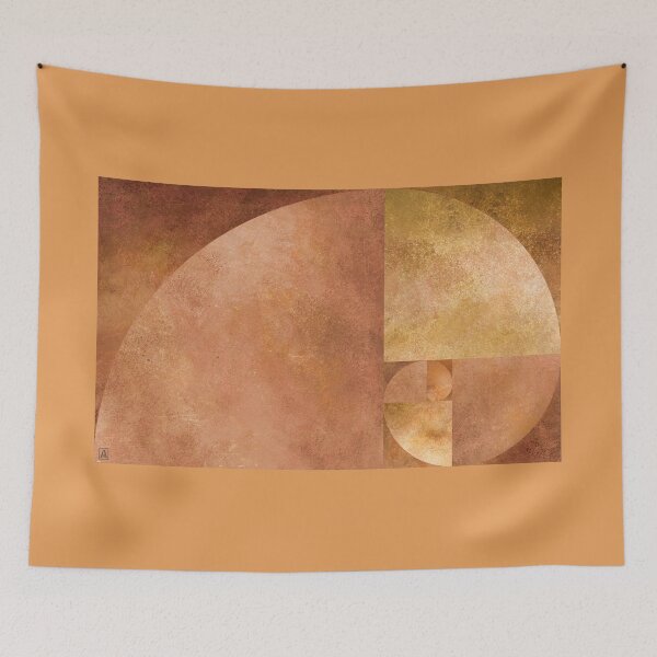 Item preview, Golden ratio, Fibonacci Spiral Art designed and sold by SymbolGrafix.