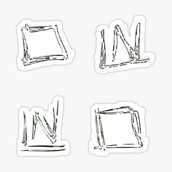 the NL project 0002 Sticker