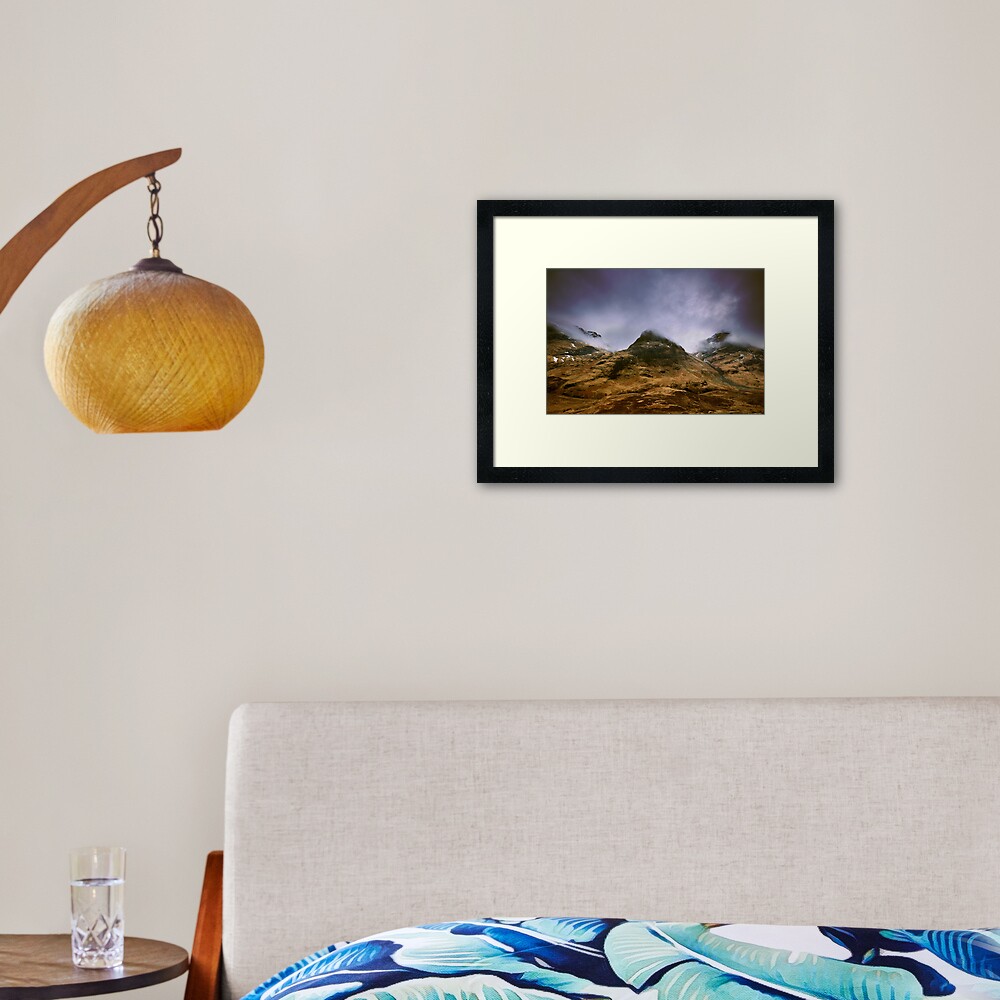Three sisters Framed Art Print