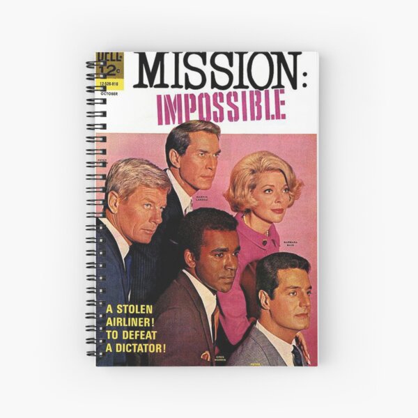 Mission Impossible Spiral Notebook