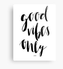 Good Vibes Metal Print