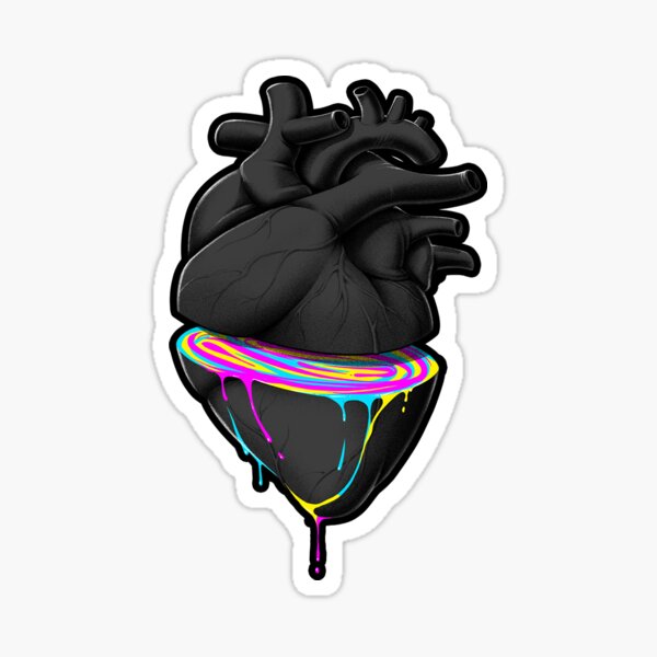 Bleeding Heart Sticker