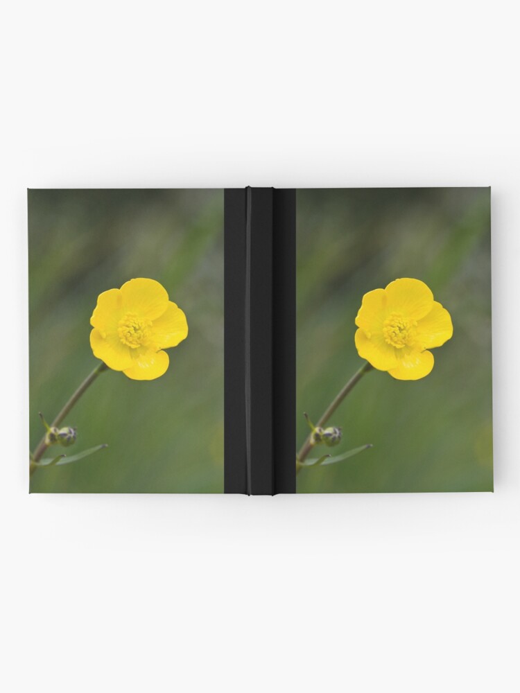 Alternate view of Meadow Buttercup (Ranunculus acris) Hardcover Journal