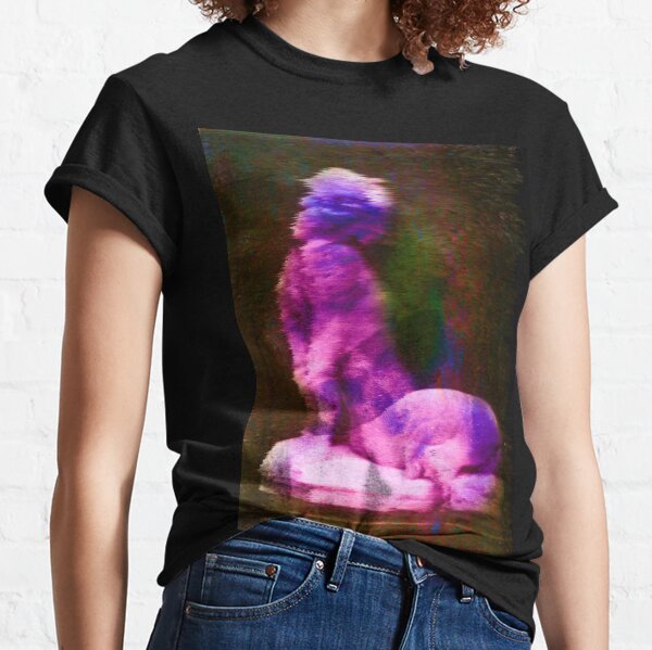 Pixelated Goddess Glitched Classic T-Shirt