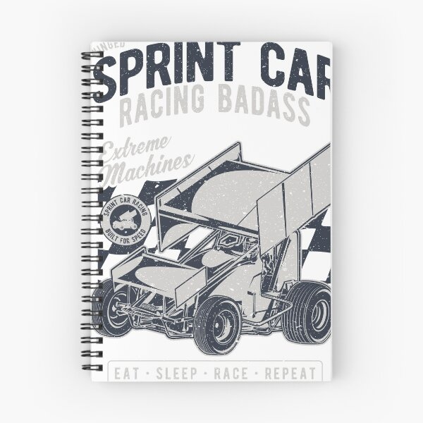 Item preview, Sprint Car Racing Badass designed and sold by offroadstyles.