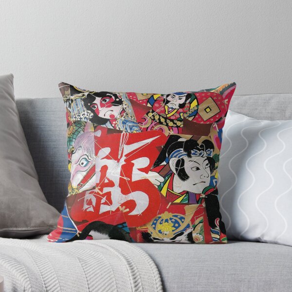 Item preview, Japanese Kabuki Warriors Actors Samurai Man Art designed and sold by RBEnt.
