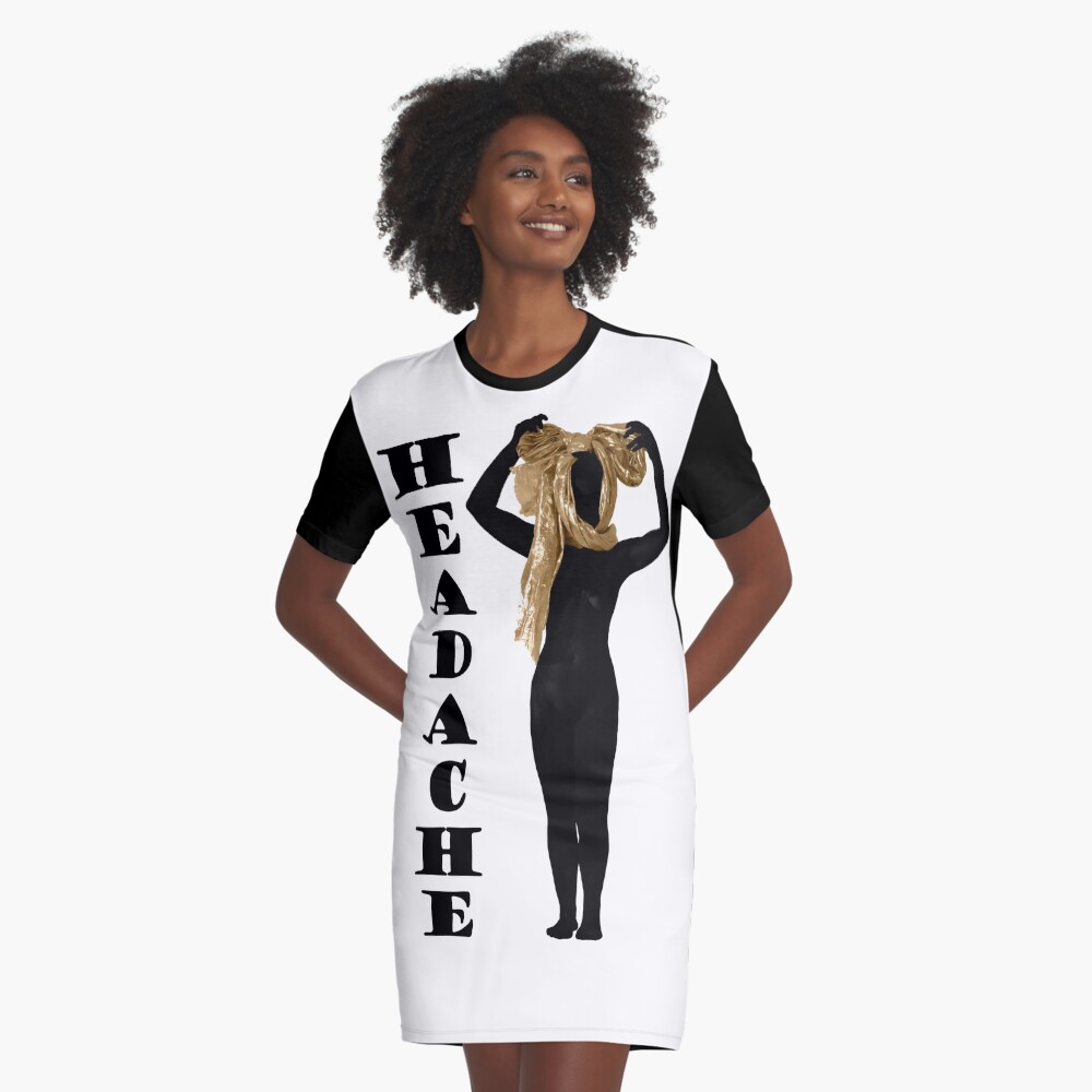 Kopfschmerzen T-Shirt Kleid