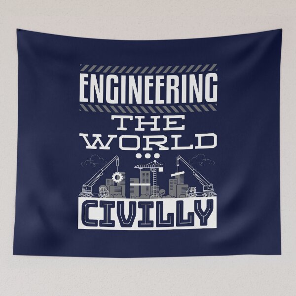 Item preview, Civil Engineer Gifts Cool - Engineering The World Civilly  designed and sold by jaygo.