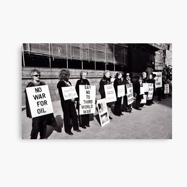 Women in Black Canvas Print