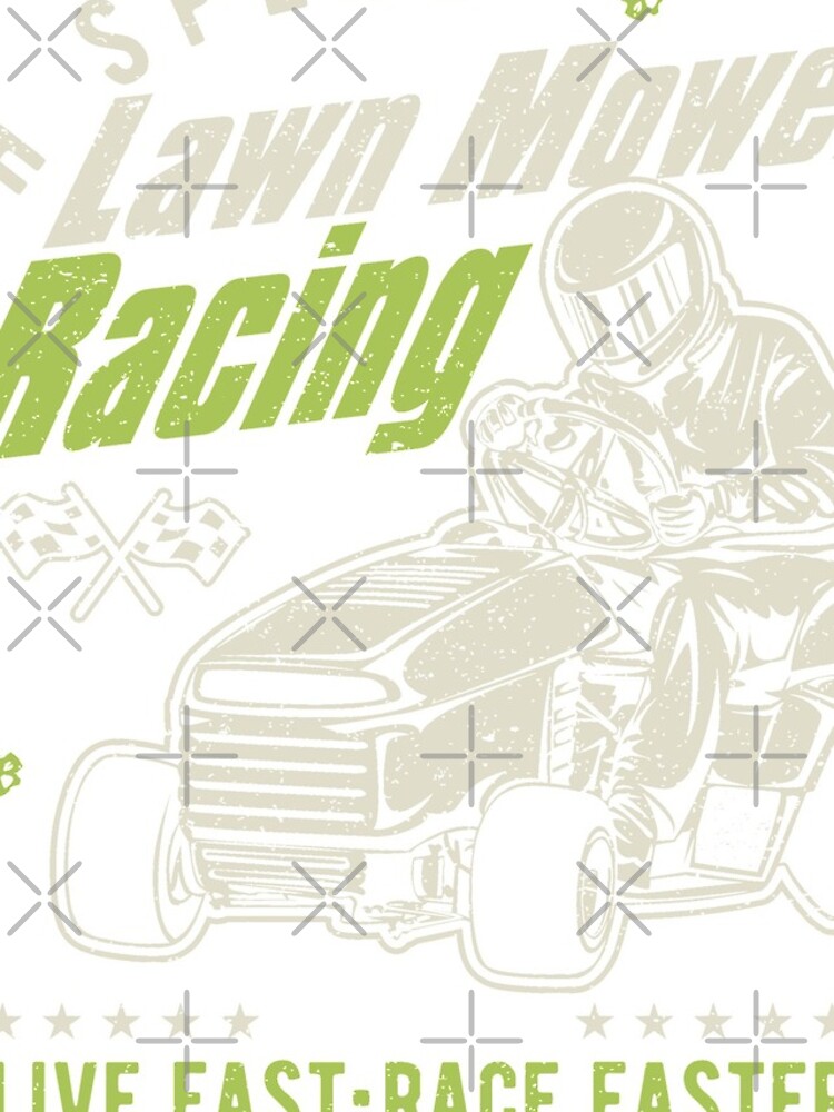 Thumbnail 4 of 4, iPhone Case, Lawn Mower Racing Fast designed and sold by offroadstyles.