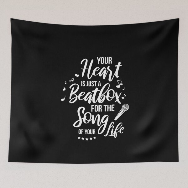 Item preview, Your Heart Is Just A Beatbox  designed and sold by MooonTees.