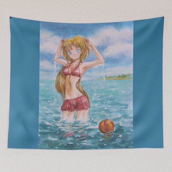 Item preview, Minako on Summer Vacation designed and sold by EosOfDawn.