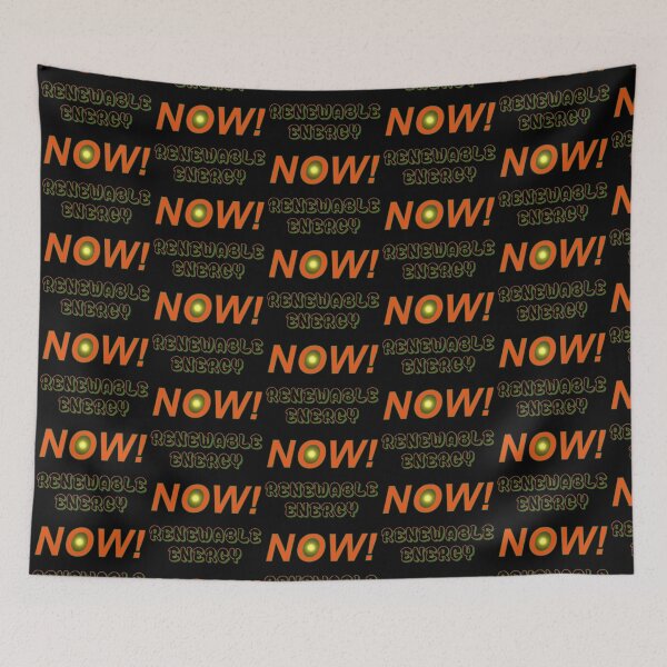 Item preview, Renewable Energy Now! designed and sold by CharJens.