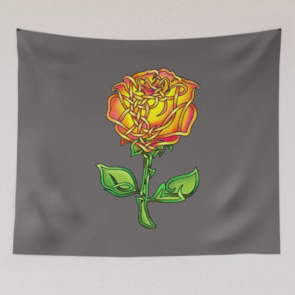 Item preview, Celtic Knot Rose-Yellow designed and sold by KnotYourWorld.