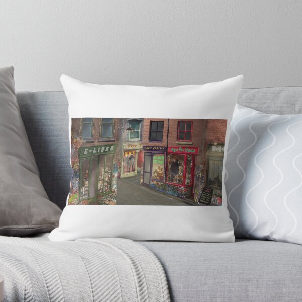 Fetish Alley Throw Pillow