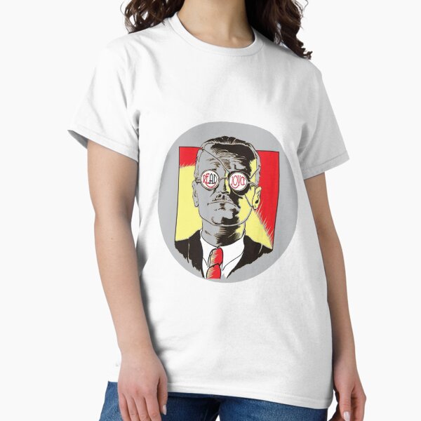 Artikel-Vorschau von James Joyce Shirt - James Joyce T-Shirt - James Joyce T-Shirt - James Joyce Abschlag - James Joyce Fan Club - James Joyce Schriftsteller, designt und verkauft von happygiftideas.