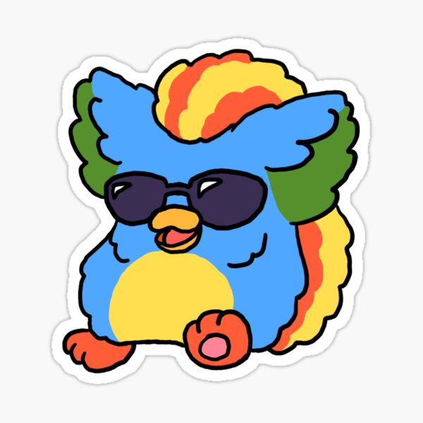 Cool Kid Cuisine Furby Sticker