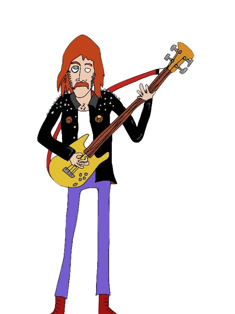Thumbnail 4 of 4, iPhone Case, Lemmy Rocking designed and sold by Ronsmonkeys.