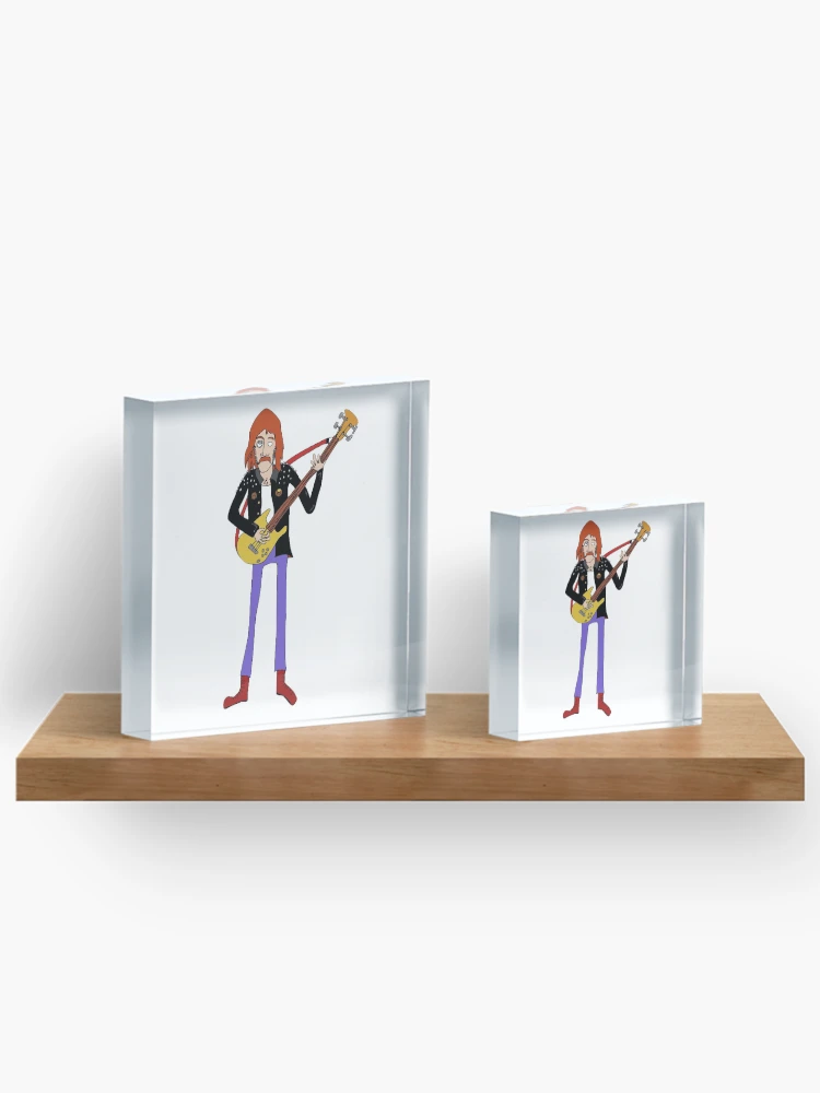 Thumbnail 3 of 5, Acrylic Block, Lemmy Rocking designed and sold by Ronsmonkeys.