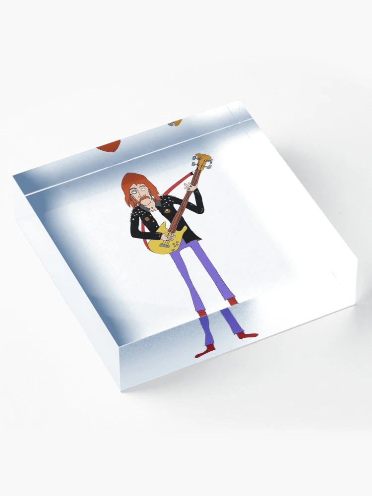 Thumbnail 4 of 5, Acrylic Block, Lemmy Rocking designed and sold by Ronsmonkeys.