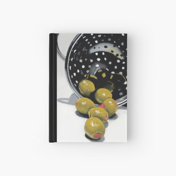 Olives in a Colander Hardcover Journal
