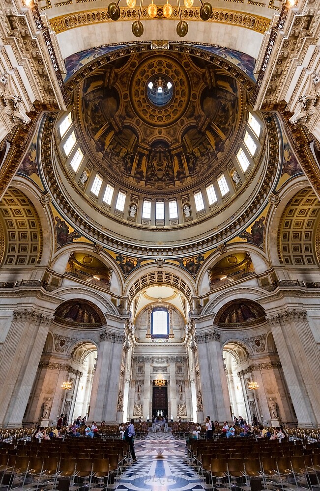 St Paul S Cathedral 2 By John Velocci Redbubble