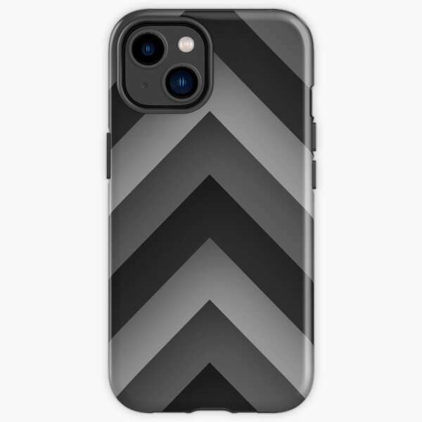Monotone Chevron iPhone Tough Case