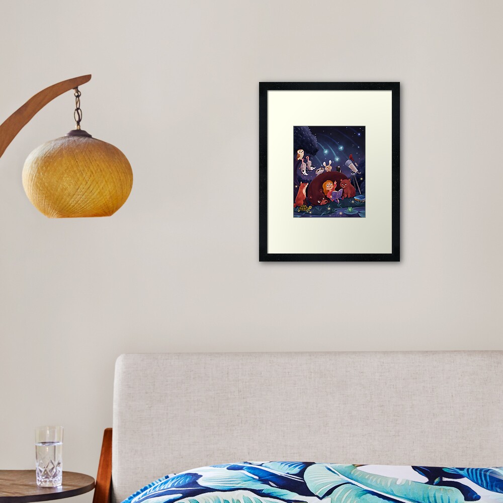 Item preview, Framed Art Print designed and sold by Jessiedrawz.